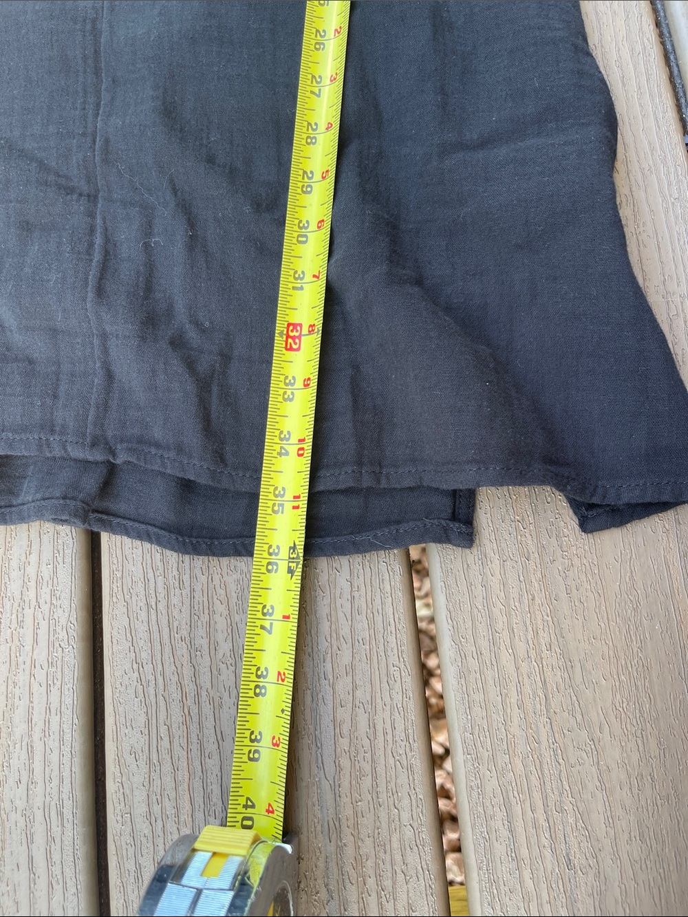 Old Navy Women’s Black Cotton Gauze Lightweight Beach Resort Large Dress New! - Picture 7 of 8